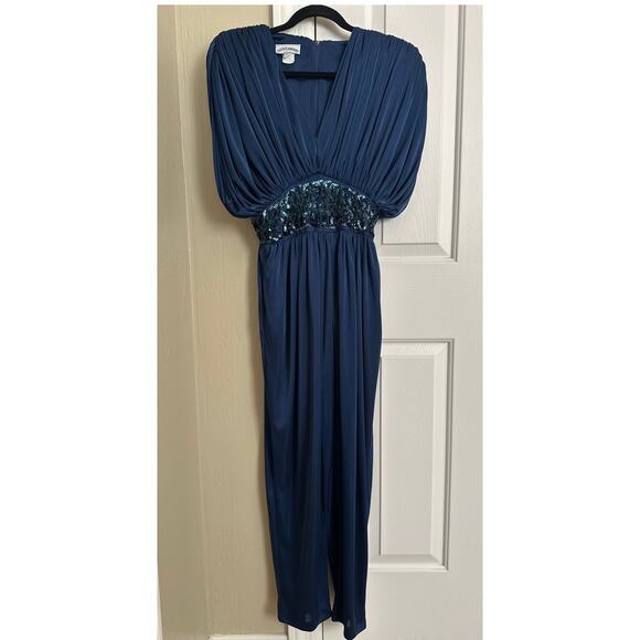 Vintage 70s 80s Lizzy & Johnny by Lucero Jumpsuit XS/S - Picture 1 of 6